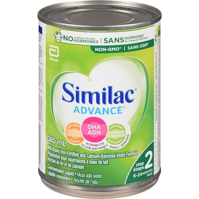 Similac Préparation Go & Grow pour nourrissons, caise 12x385.0 ml, 1,56 $/100ml