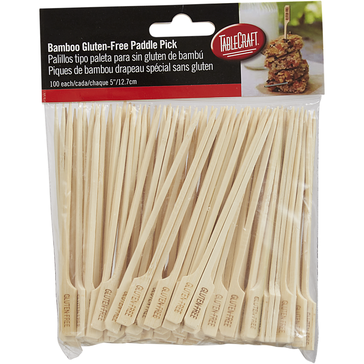TableCraft Bâton en bambou style rame‚ sans gluten 13 cm (5 po) 100x1.0 ea, 0,12 $/1ch