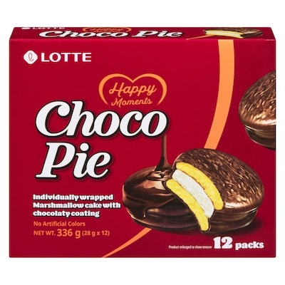 Lotte Choco Pie 336 g, $1.43/100g