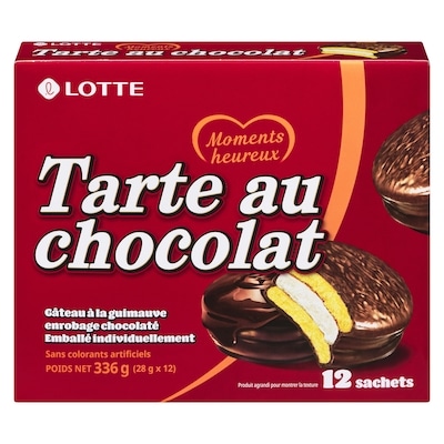 Lotte Choco Pie 336 g, 1,43 $/100g
