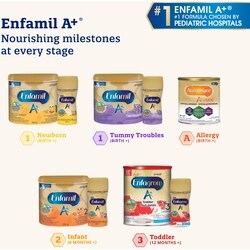 Enfamil A+ Concentrated Liquid Cans cans Baby Formula, Case