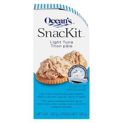 Ocean's Halo SnacKit de thon pâle 103 g, 3,67 $/100g