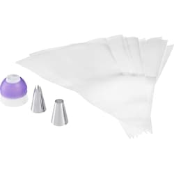 Colour Swirl 3-Colour Piping Bag Coupler Kit