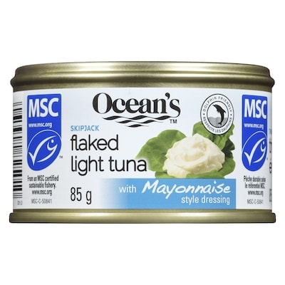 Flaked Light Tuna, Mayonnaise