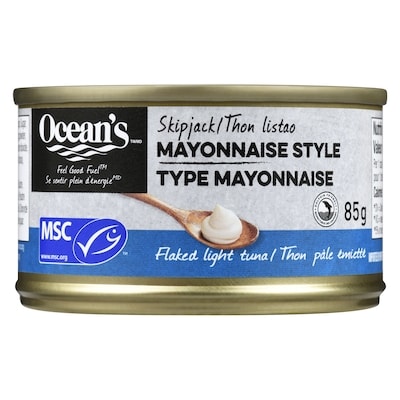 Flaked Light Tuna, Mayonnaise