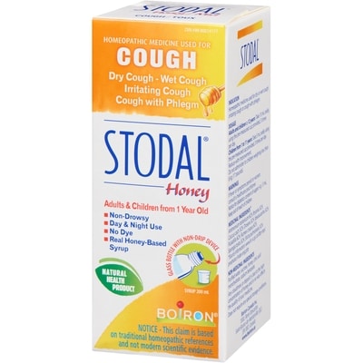 Stodal miel pour la toux sèche ou grasse 