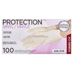 Formedica Disposable All Purpose Gloves Cream S-M 100 ea, $0.15/1ea
