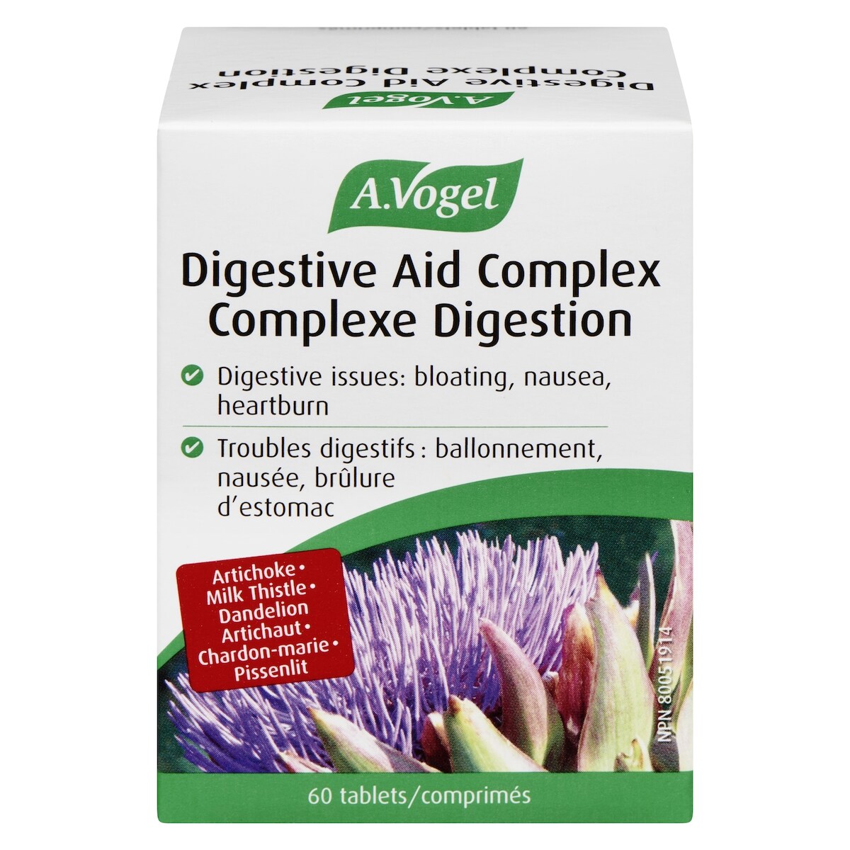 A Vogel Comprimés Boldocynara Complex 60 ea, 0,38 $/1ch