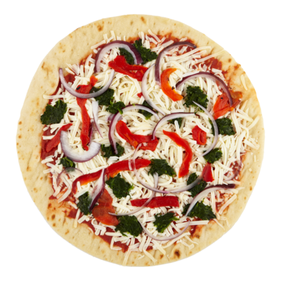 Concocté par nos chefs Pizza chaude, l‚gumes 537 g, 0,93 $/100g