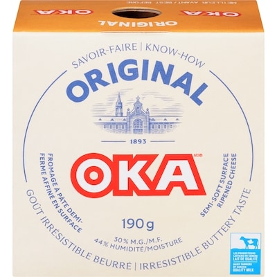 Oka Original Cheese 190 g, $5.78/100g