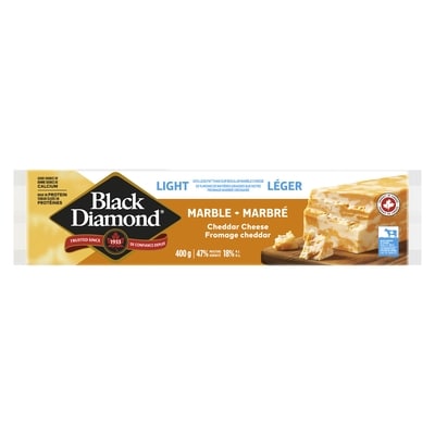 Black Diamond Fromage marbré léger 400 g, 1,87 $/100g