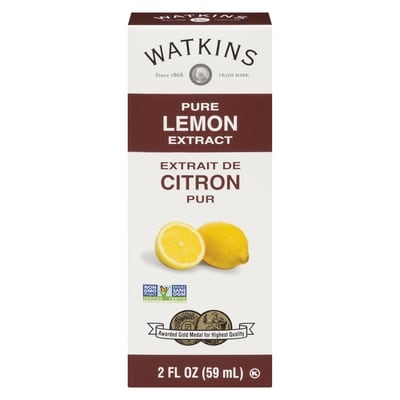 Watkins Extrait pur citron 59 ml, 8,46 $/100ml