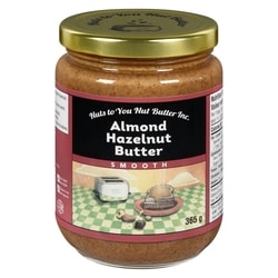 Nuts to You Almond Hazelnut Butter Smooth 365 g, $3.01/100g