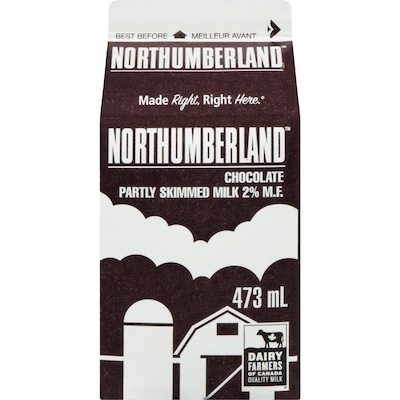 Northumberland 2% Chocolate Milk 473 ml, $0.32/100ml