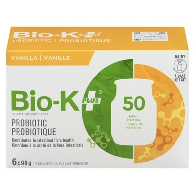Bio-K+ Lait fermenté original vanille 588 g, 30,60 $/100g