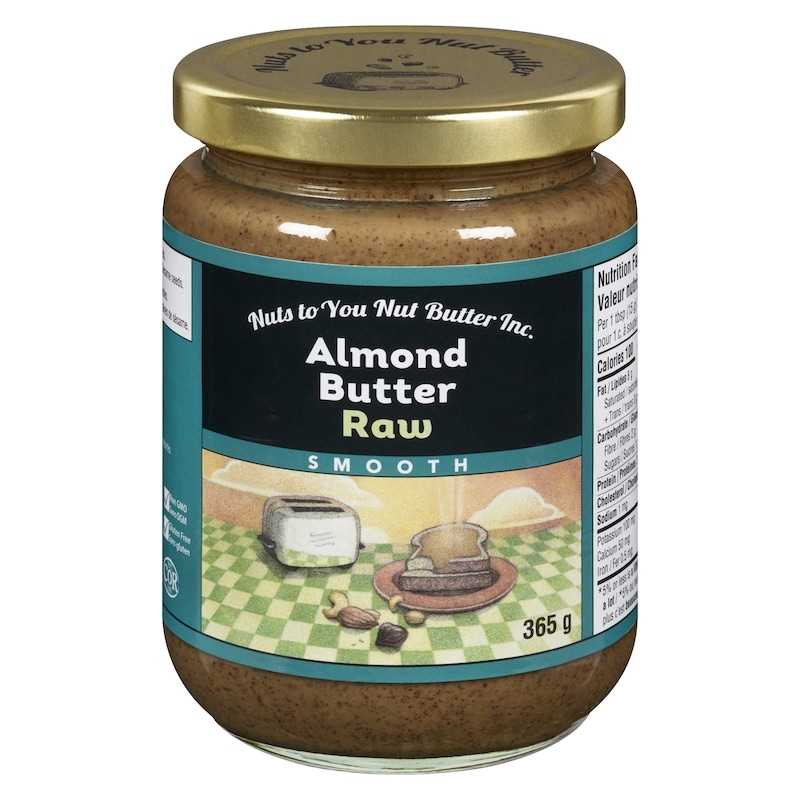 Almond Butter Raw Smooth