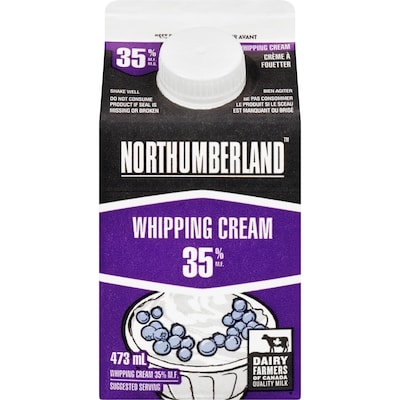 Northumberland 35% Whipping Cream 473 ml, $0.78/100ml