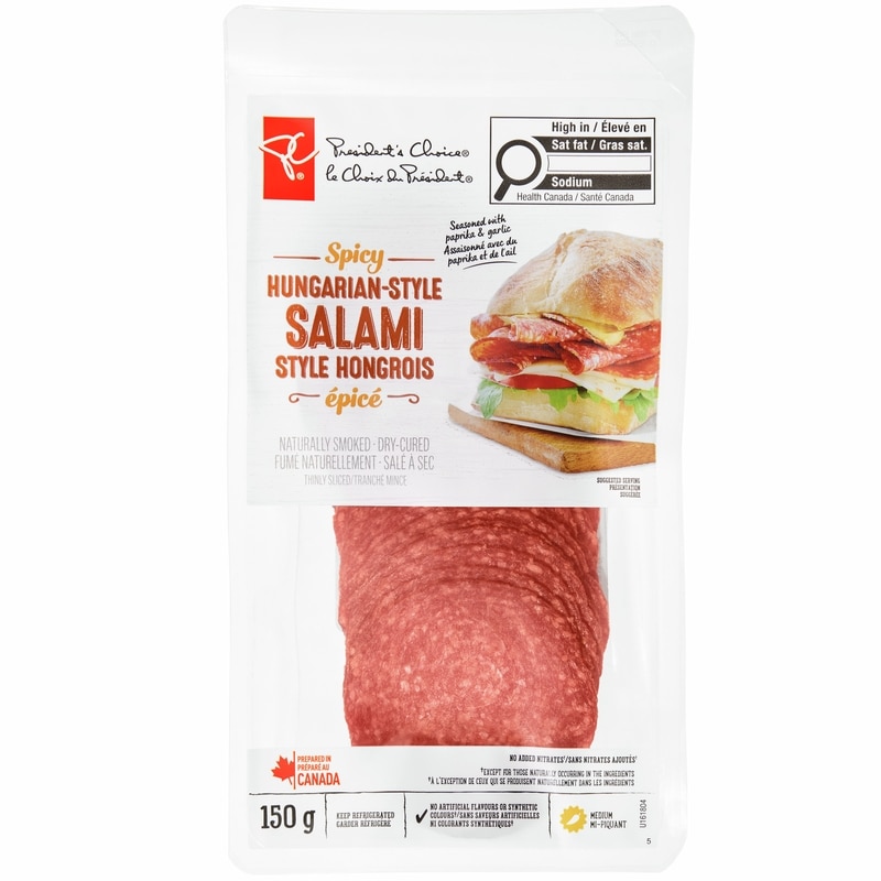 Spicy Hungarian-Style Salami Slices