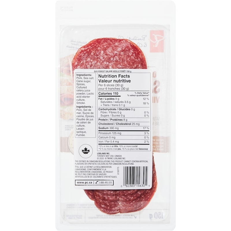 Old Forest Salami Slices