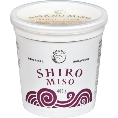 Amano Foods Organic Shiro Miso 400 g, $2.00/100g