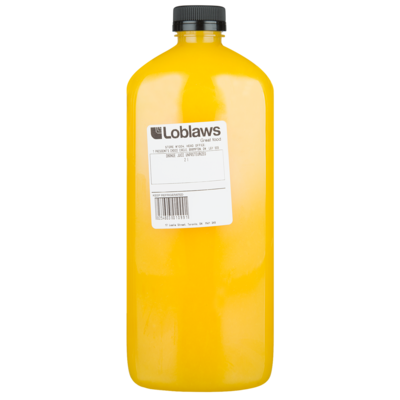 null Jus d'orange 2 l, 0,90 $/100ml