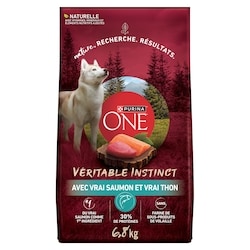Purina ONE véritable instinct nourriture sèche pour chiens saumon et thon 6.8 kg, 0,49 $/100g