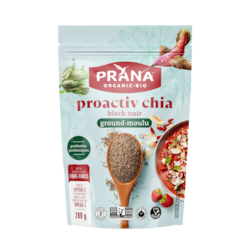 Prana ProactivChia biologiques noires moulues 200 g, 4,00 $/100g