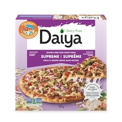 Daiya Dairy Free Gluten Free Supreme Pizza 550 g, $2.00/100g