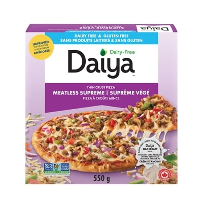 Daiya Pizza suprême sans viande ni produits laitiers 550 g, 2,00 $/100g