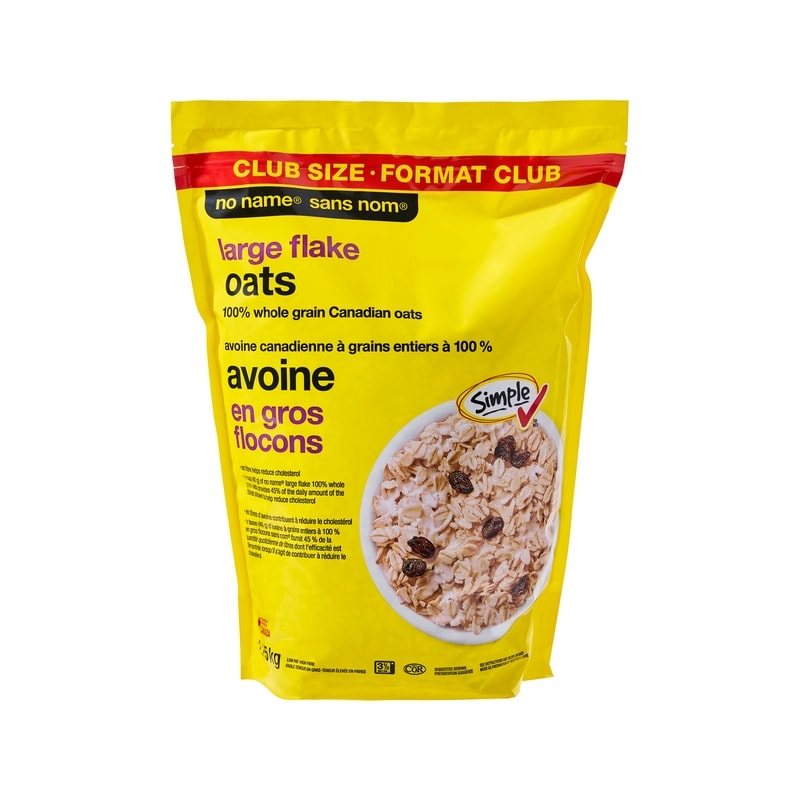 Large Flake 100% Whole Grain Oats Club Size