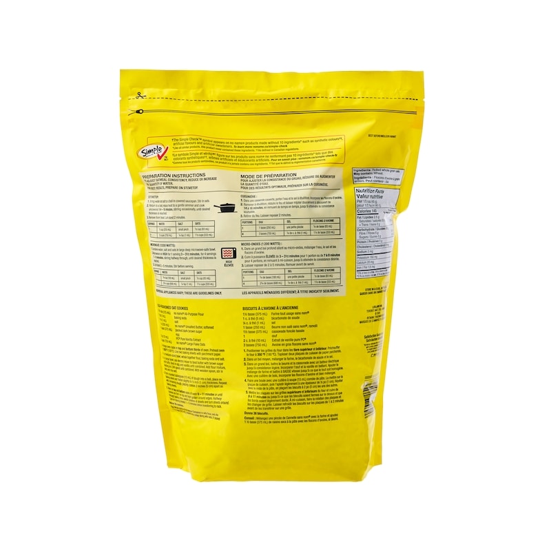 Large Flake 100% Whole Grain Oats Club Size