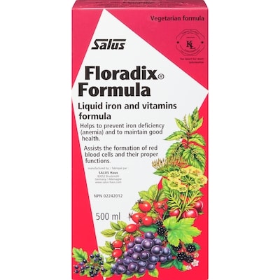 Salus Haus Floradix Formula 500 ml, $8.60/100ml