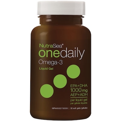 NutraSea Gélules liquides One Daily 30 ea, 1,00 $/1ch