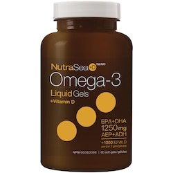 NutraSea Gélules liquides NutraSea+D 60 ea, 0,52 $/1ch