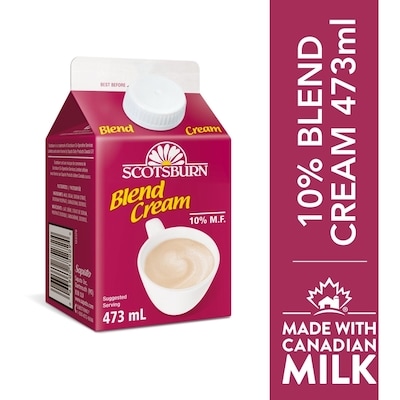 Scotsburn 10% Blend Cream 473 ml, $0.63/100ml
