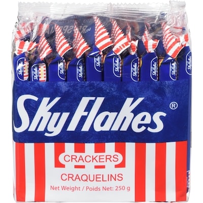 Skyflakes Crackers, Snack Pack 250 g, $1.32/100g