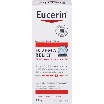 Eucerin Traitement des Poussées Eczema Relief 57 g, 31,56 $/100g