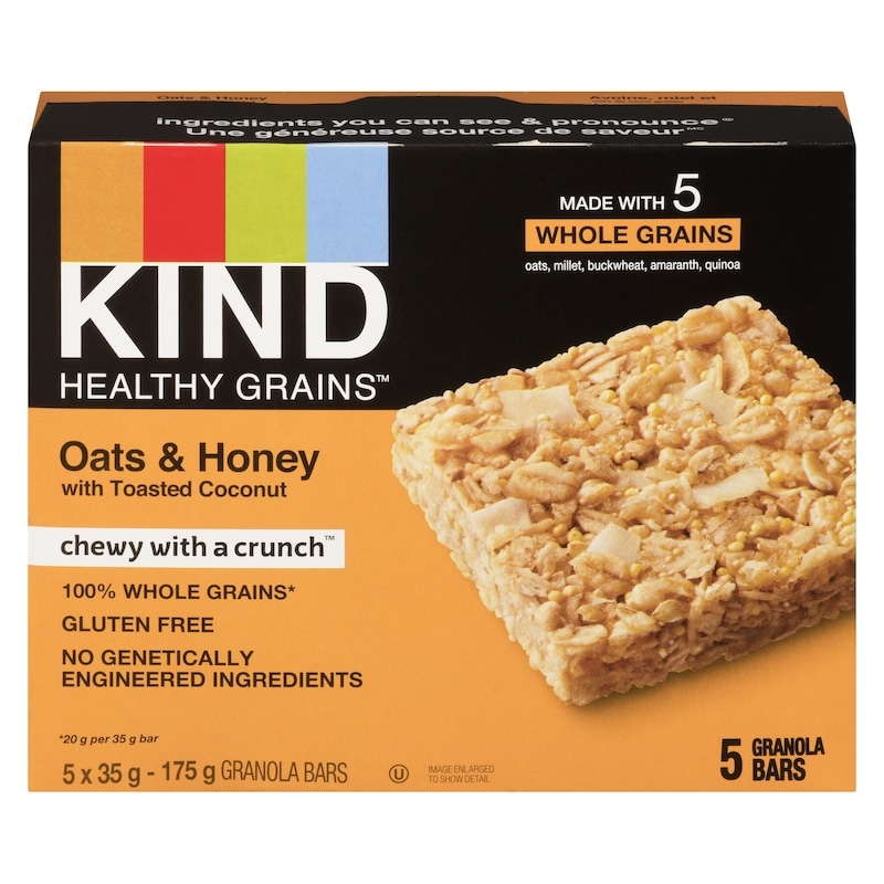 Healthy Grains™ Oats & Honey with Toasted Coconut Bar