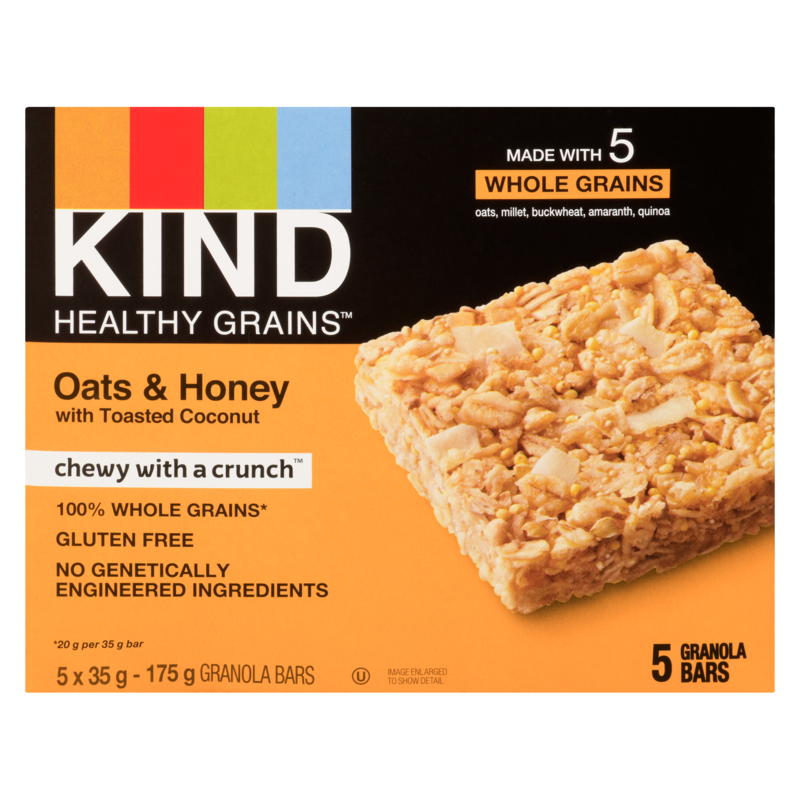 Healthy Grains™ Oats & Honey with Toasted Coconut Bar
