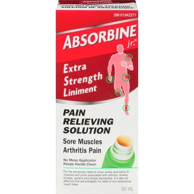 Absorbine Pain Relieving Liquid, Extra Strength 60 ml, $14.98/100ml