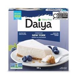 Daiya Dairy Free Gluten Free New York Cheesecake Dessert 400 g, $2.50/100g
