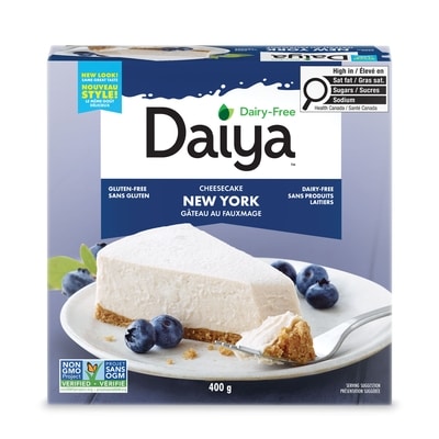 Daiya Gâteau au fauxmage New York sans produits laitiers 400 g, 2,50 $/100g