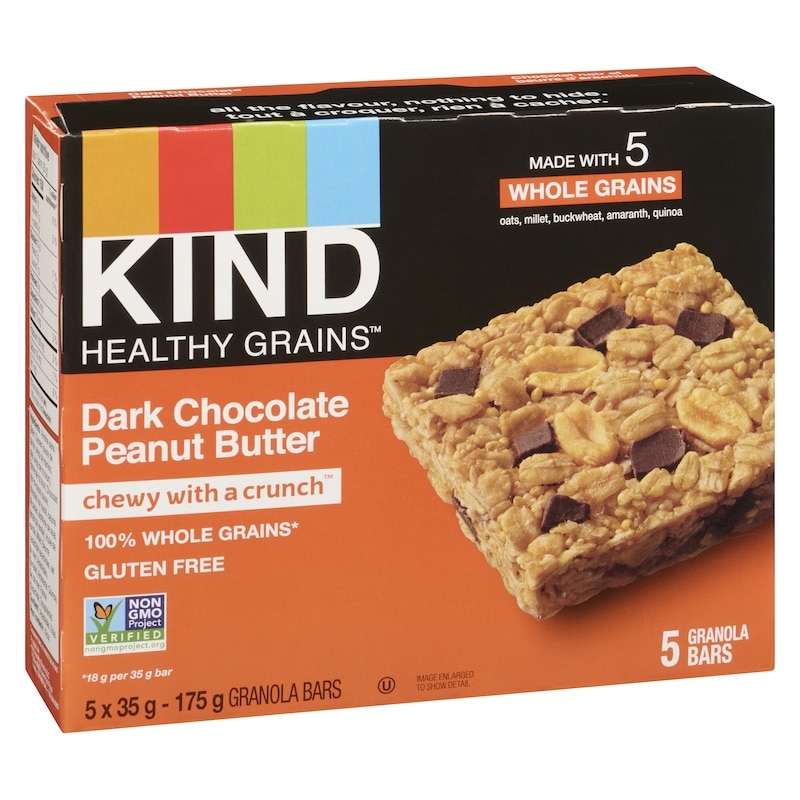 Healthy Grains™ Peanut Butter Dark Chocolate Bar