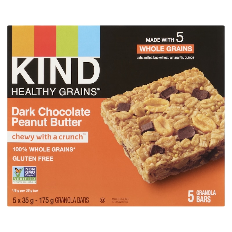Healthy Grains™ Peanut Butter Dark Chocolate Bar