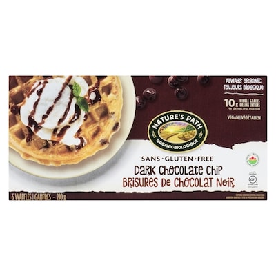 Gaufres aux pépites de chocolat sans gluten