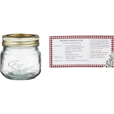 President's Choice 0.25L Mason Jar 1 ea, $4.00/1ea