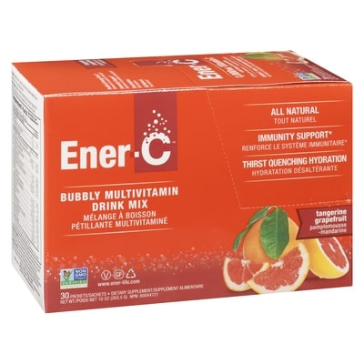Vitamine Ener-C tangerine et pamplemousse