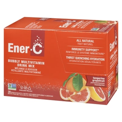 Vitamine Ener-C tangerine et pamplemousse