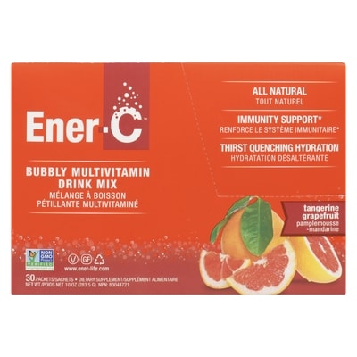 Vitamine Ener-C tangerine et pamplemousse