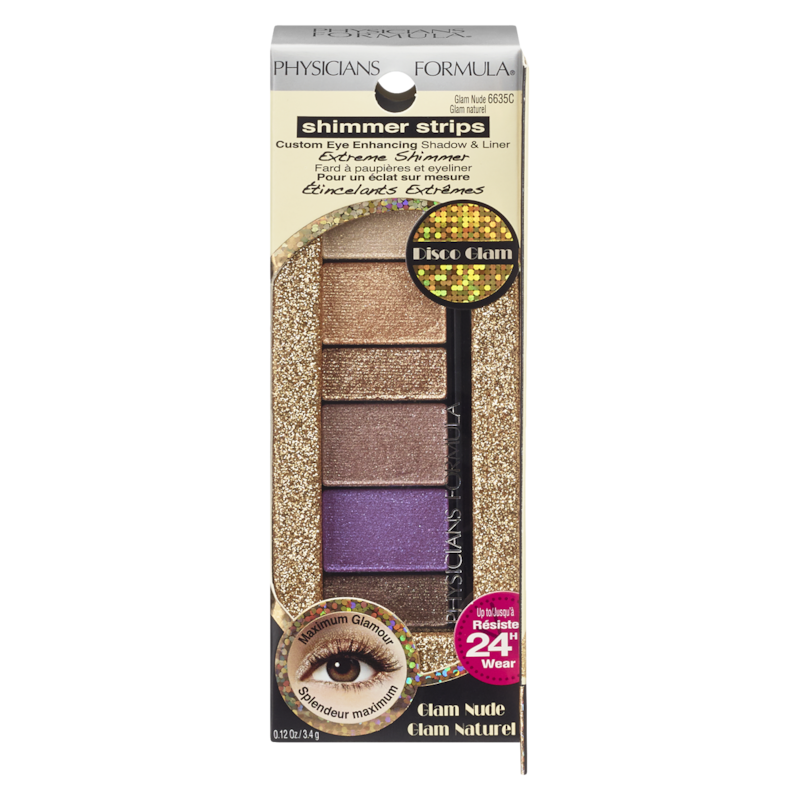Formula Shimmer Strips Shadow & Liner Glam Nude 6635C